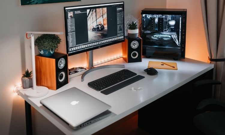 Portable office table