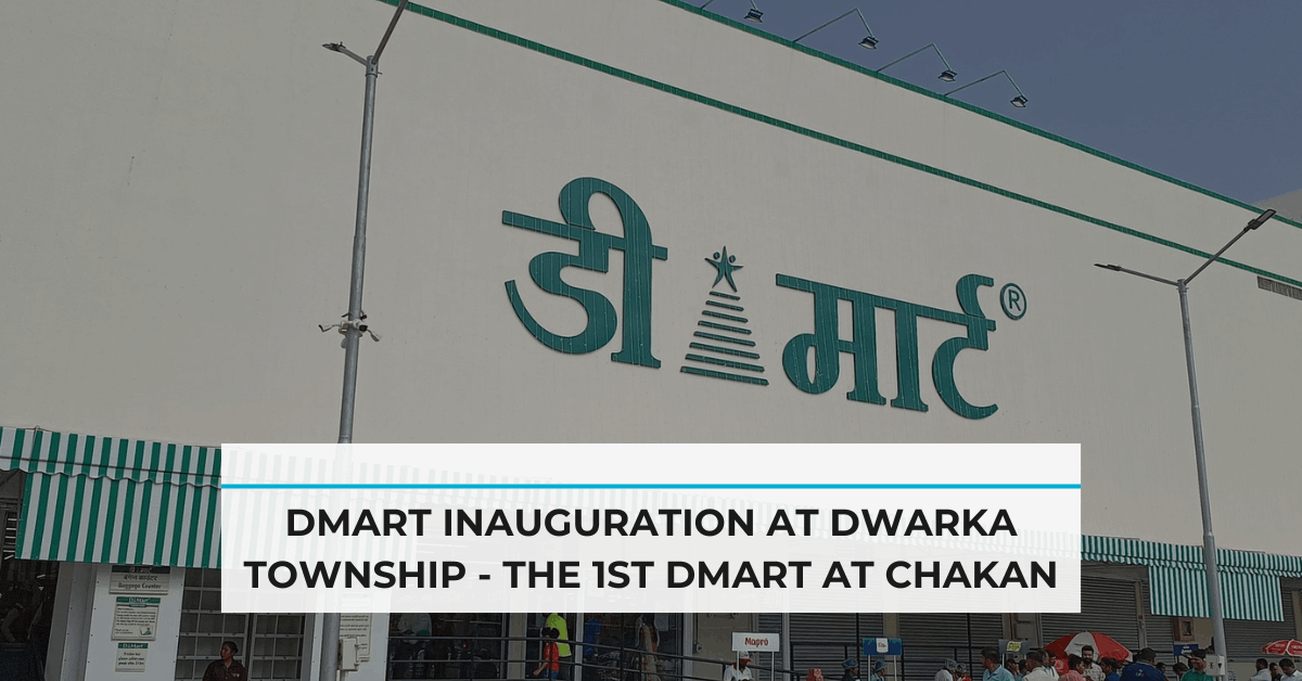 DMart Inauguration at Dwarka Township - The 1st DMart at Chakan